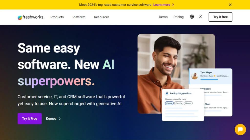 CRM Gratis freshworks