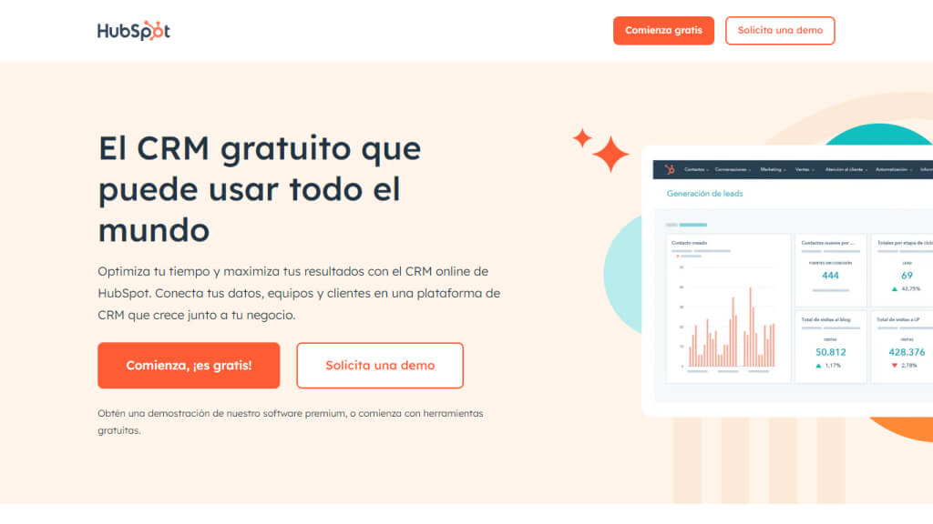 CRM gratuito Hubspot