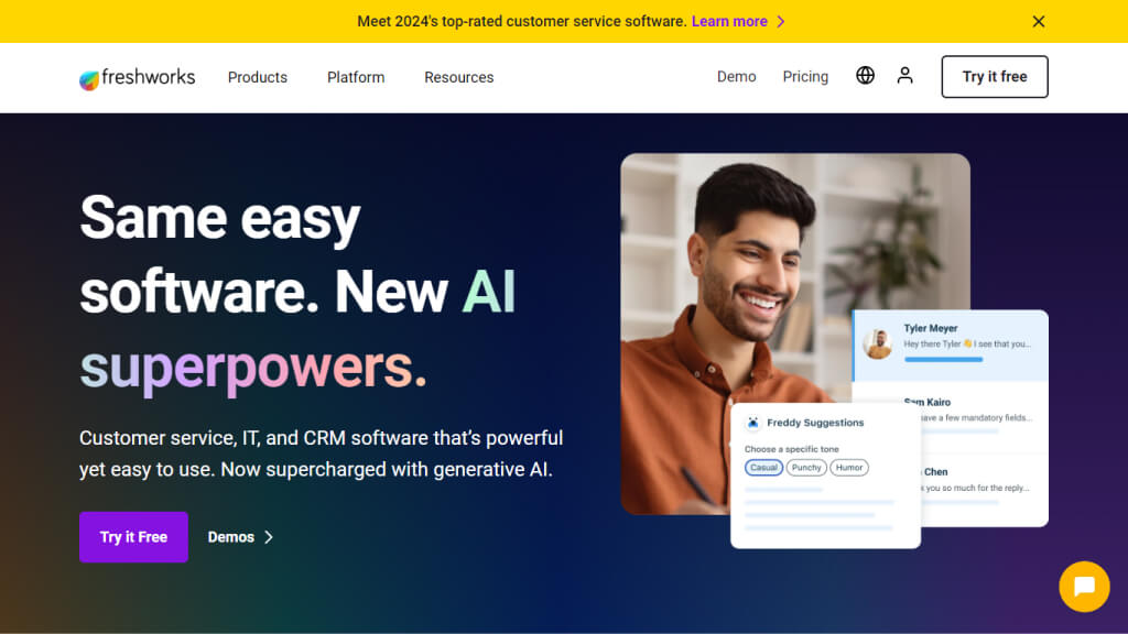 CRM Gratis freshworks